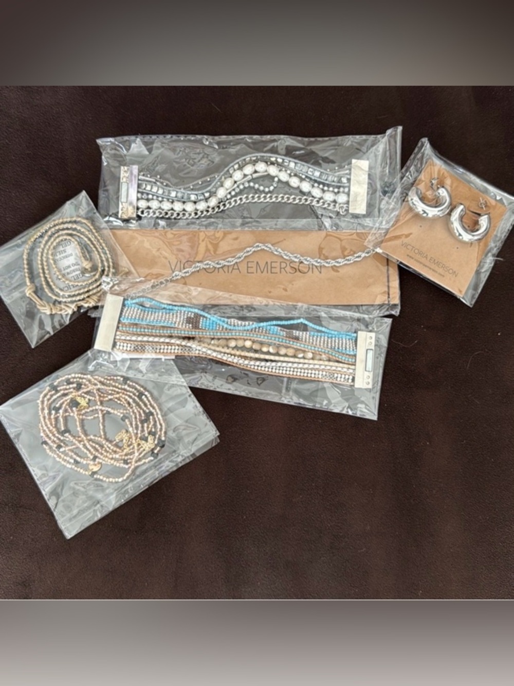Victoria Emerson 6-Piece Jewelry Collection-earrings & bracelets